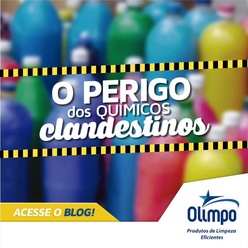 Perigo dos produtos químicos clandestinos